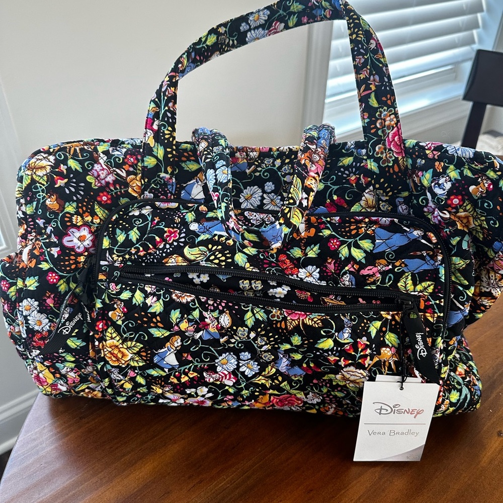 Vera Bradley Disney weekender travel bag